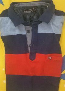 Striped Borgoforte Polo - XL Tshirt
