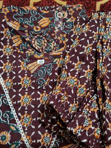 Pure Cotton Printed kurti Set&#39;s 30rs Off