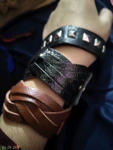Leather Wrist Bands