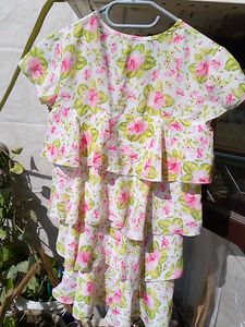 Floral Frock As Well Top