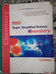 Reference Book Of Chemistry