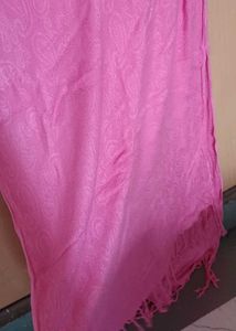 Pink Paisley Scarf
