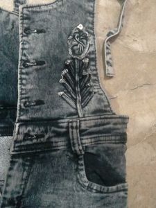 Denim Overalls - Casual Style