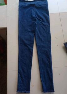 Pull-On Denim Jeggings