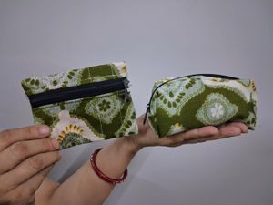 Set of 2 Handmade Pouches
