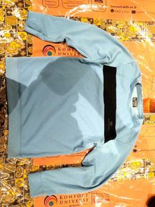 Light Blue Long Sleeve T Shirt