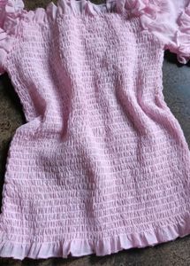 Baby Pink Korean Top