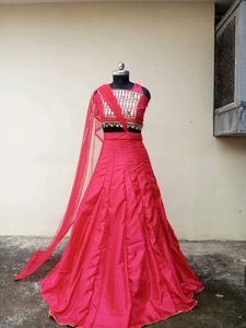 Gorgeous Pink Lehenga Choli Set