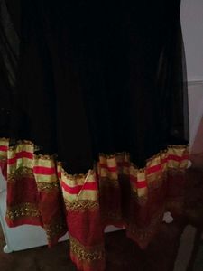 Black Embroidered Kurta Set