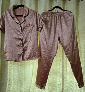Pink Nightsuit Top Pant