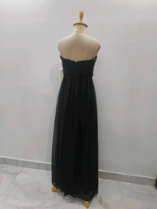 Black Strapless Dress
