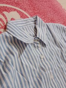 Striped Blue Shirt