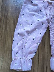 Floral Smocked Long Sleeve Top