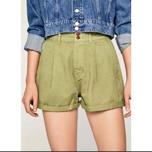 Original Pepe Jeans Shorts Beige And Green