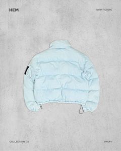 Alexander Wang Denim Puffer