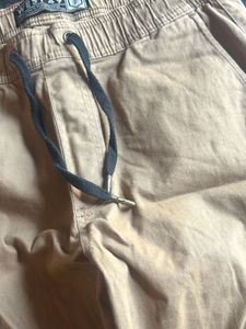 Brown Straight Fit Trousers (30)