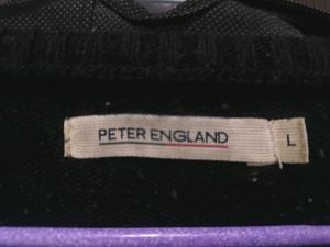 Peter England Black Pullover