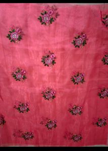 New Organza Material 1.84 Metres
