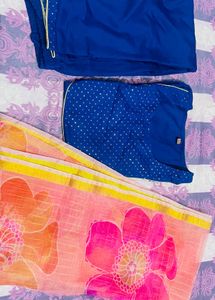 Price DropElegant Navy Blue Kurta