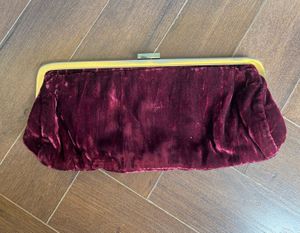 Guess Velvet Clutch