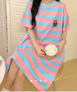 Striped T-Shirt Dress