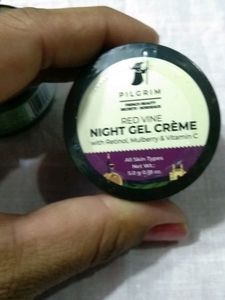 Pilgrim Night Gel Cream And Moisturizer