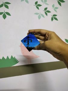 Handmade Wooden Keyring ❤️