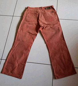 Retro Orange Jeans