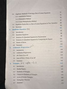 Mathematics Clase 10 Ncert