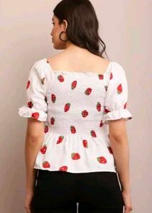 Cute Strawberry Top