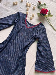 Floral Print Kurta