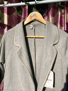 Grey Casual Coat