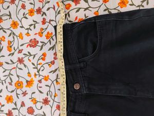 Black Straight Leg Jeans
