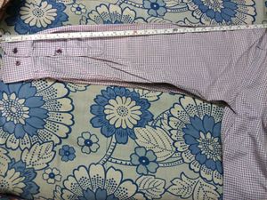 LessUsed MaxBrand LavendarStriped FullSleeves Shir