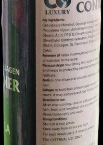 Luxury Argan, Biotin &amp; Collagen Conditioner