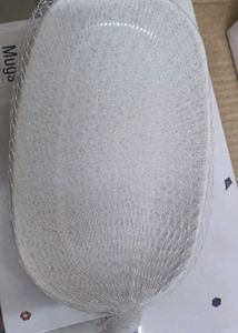 White   snacks plate