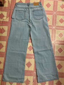 Ripped Wide Leg Jeans