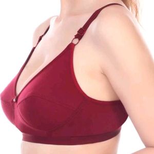 Maroon Comfort Bra