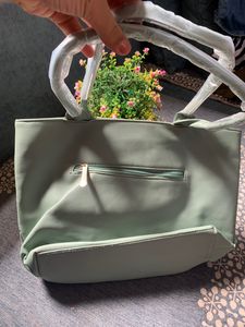 Green Zara Handbag