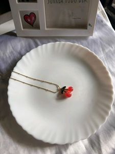 Cute Cherry Pendant Necklace..