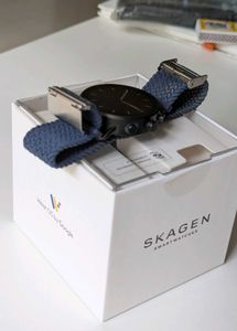 Skagen Falster Gen 6 Midnight Silicone Smartwatch