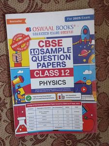 oswaal class 12 physics