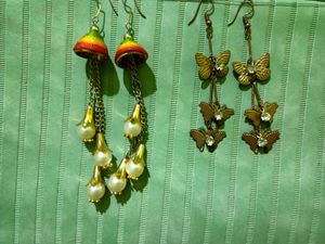 Lights Weight Set Of 2 Earrings Combo