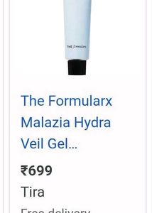 The Formularx Hydra Veil Gel