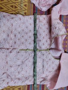 Beautiful Pink New Stitched Kurta Set