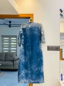 Kwaish Denim Style Kurta