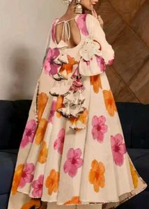 Floral Anarkali Suit