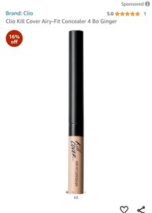 Clio Kill Cover Airy-Fit Concealer 4 Bo Ginger