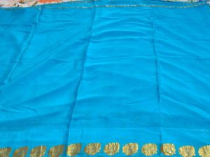 Elegant Blue Saree