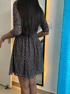 Floral Print Mini Dress